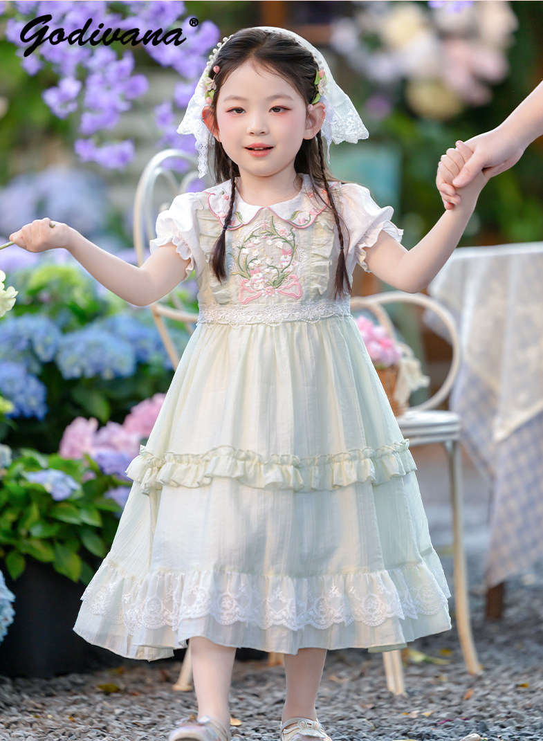 Baby Clothing High End - Новое летнее платье для девочек 2026