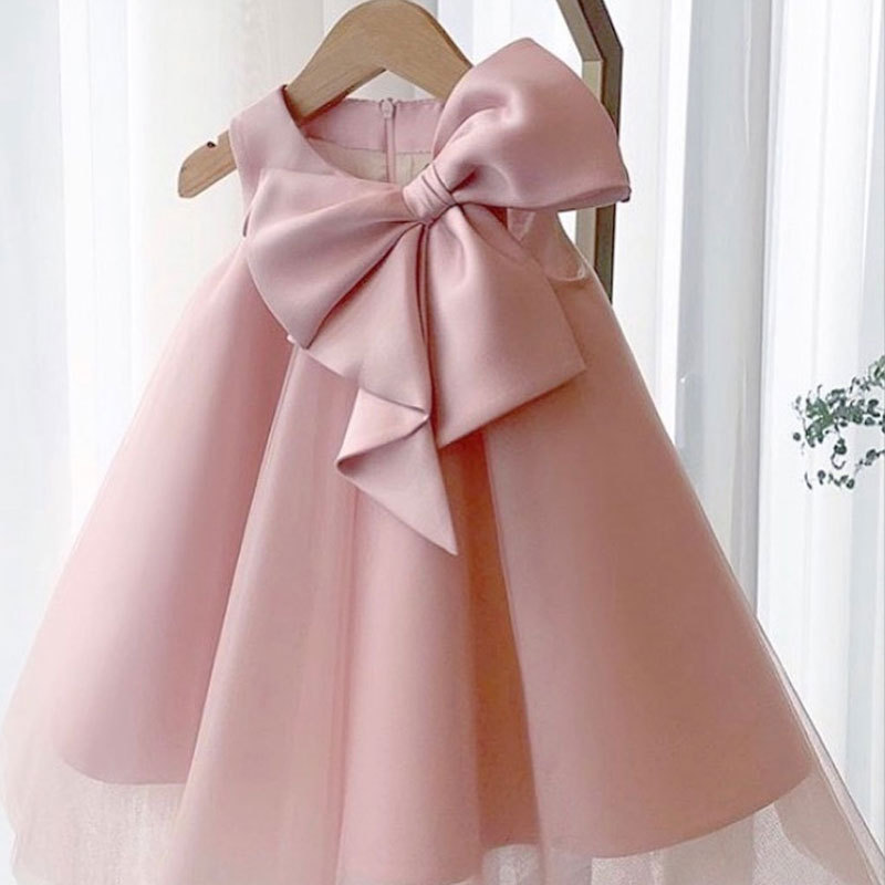 Baby Clothing For Sale - Летнее платье с большим бантом для