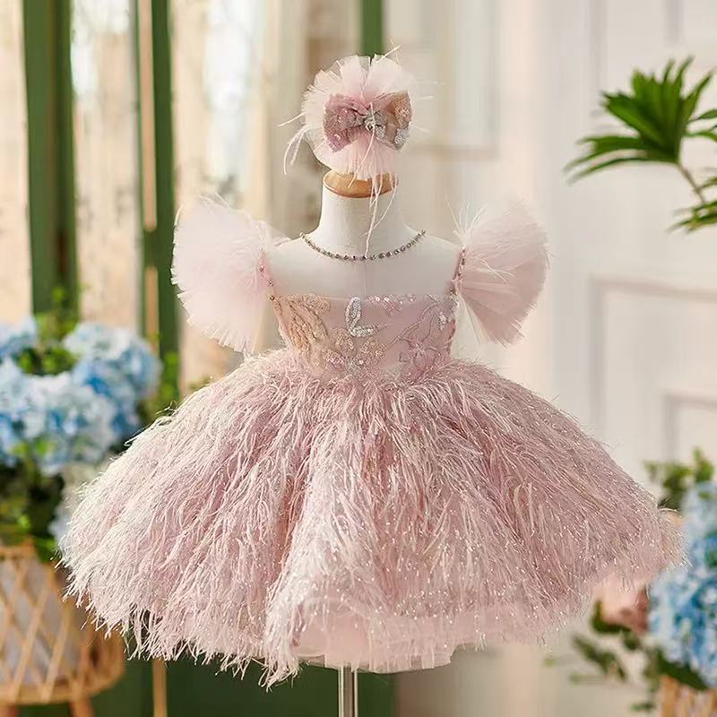 Baby Clothing High End - Новое платье для девочки, легкое, роскошное,