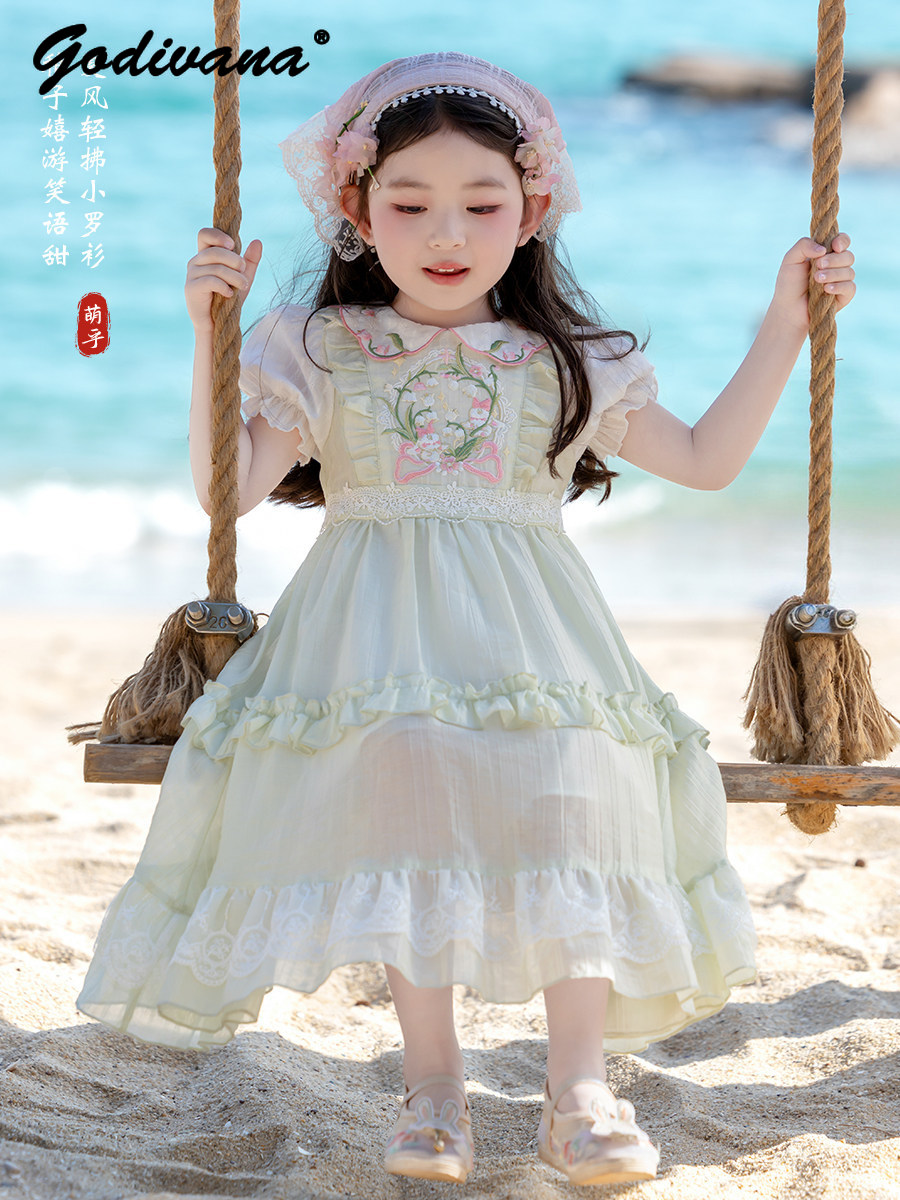Новое летнее платье для девоче – обзор и цена Baby Clothing High End