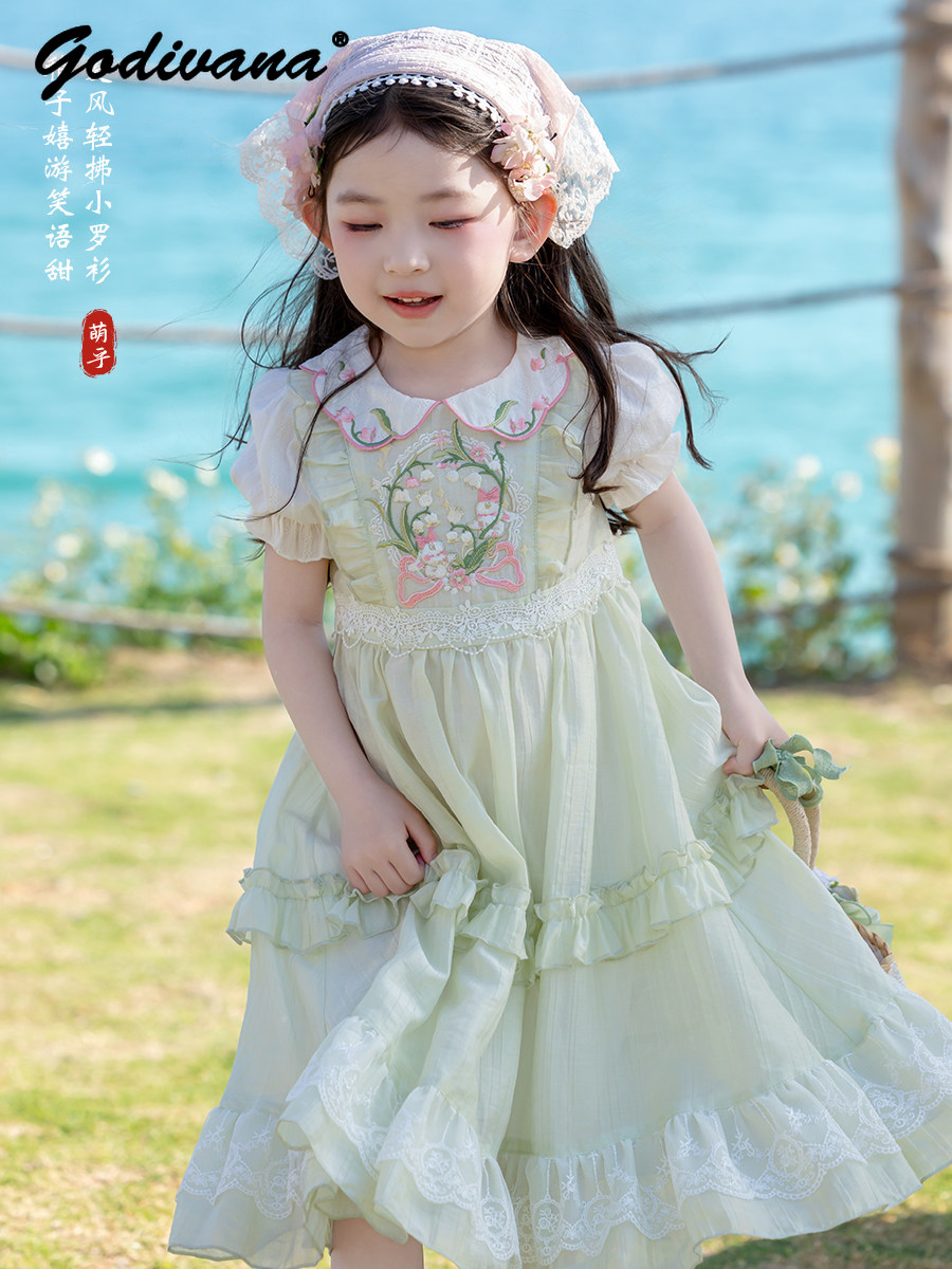 Новое летнее платье для девоче – обзор и цена Baby Clothing High End