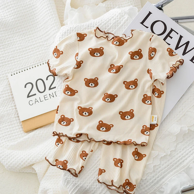 Летний хлопковый пижамный комп – обзор и цена Baby Clothing For Sale