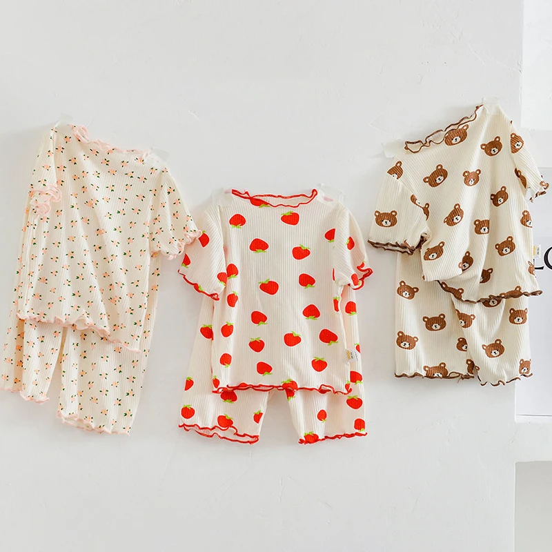 Летний хлопковый пижамный комп – обзор и цена Baby Clothing For Sale