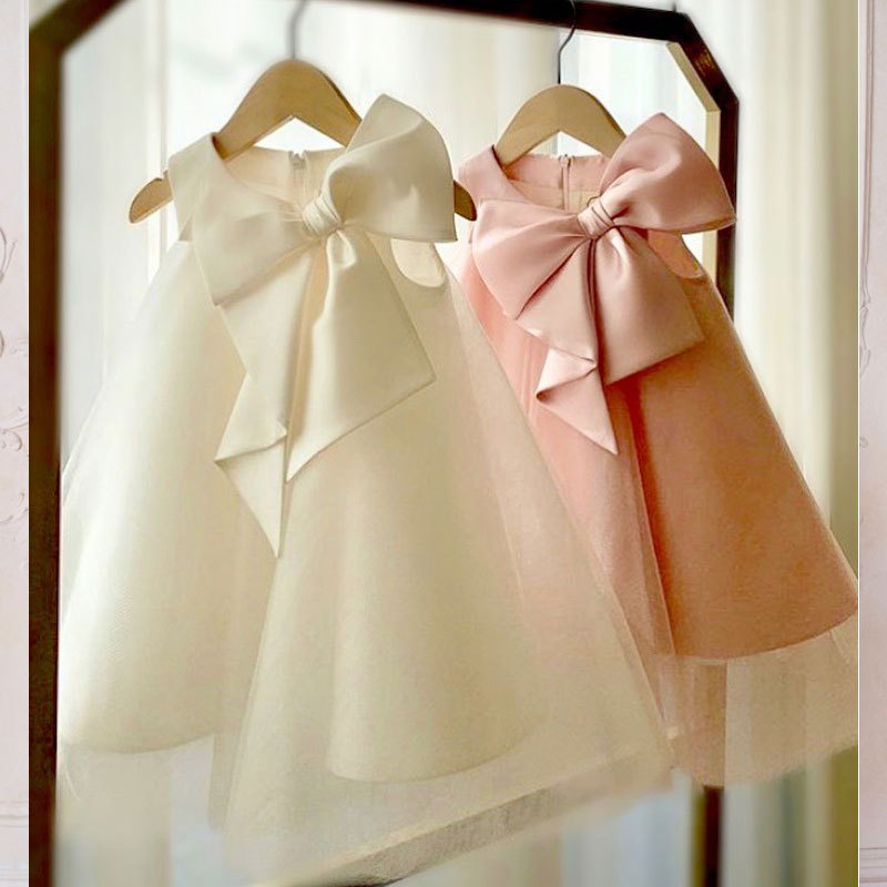 Летнее платье с большим бантом – обзор и цена Baby Clothing For Sale