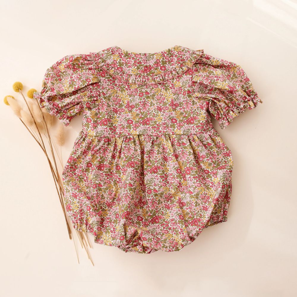 Летний комбинезон с цветочным  – обзор и цена Baby Clothing Stores
